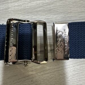 POSEY‎ Gait Belt Metal Buckle Navy Blue 52" Reference #6528